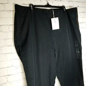 Women's Plus Size Bistretch Black Pants
